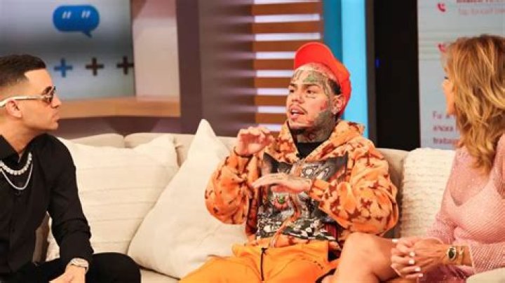 6ix9ine during an interview with Montreality in 2018