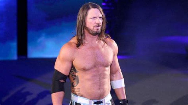 A.J. Styles shirtless body