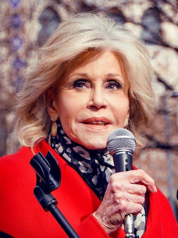 A still from Jane Fonda's Workout DVD, which she released many years back.