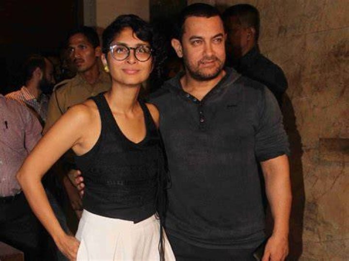 Aamir Khan and wife Kiran Rao