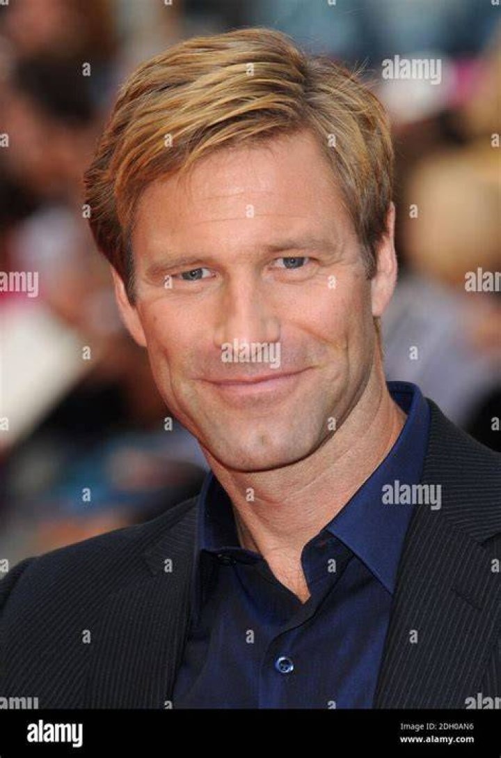 Aaron Eckhart at the London Film Festival for the Surprise Film in 2016