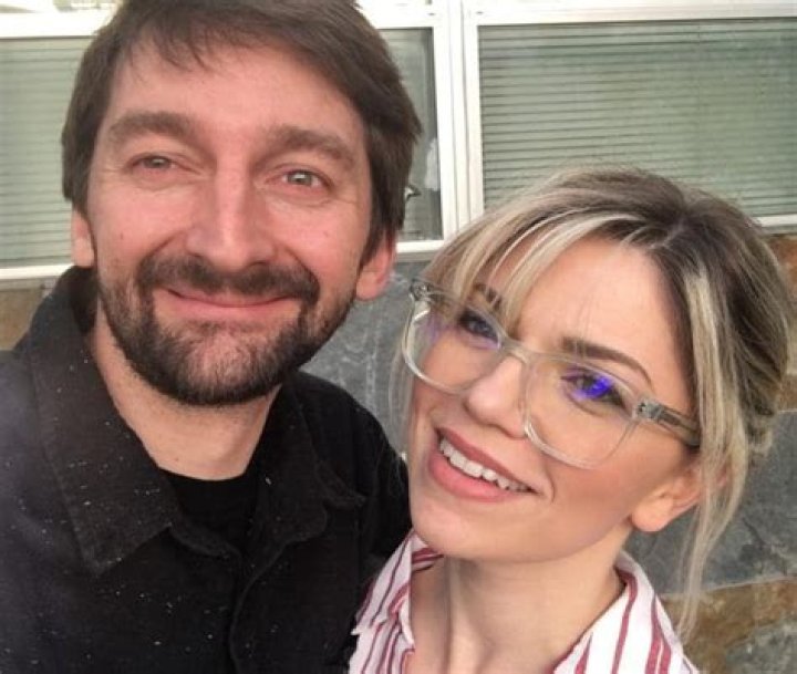Aaron Kyro and Danielle Kyro in a selfie in April 2019