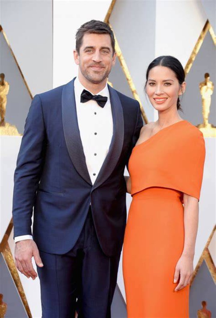 Aaron Rodgers and Olivia Munn at the 2016 ESPYS in Los Angeles
