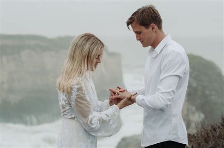 Abby Dahlkemper and Aaron Schoenfeld in a selfie in June 2019