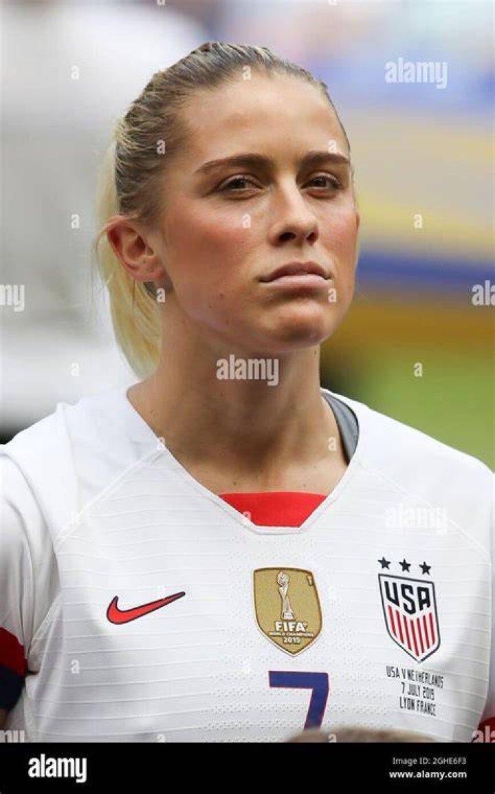 Abby Dahlkemper during a match in September 2017