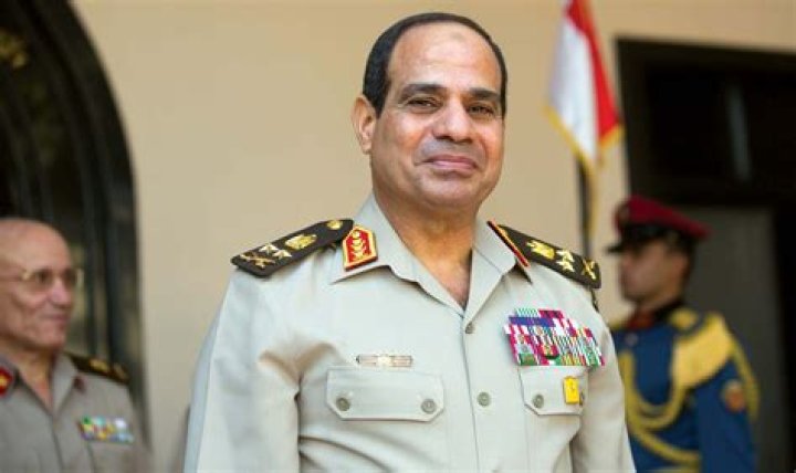 Abdel Fattah el-Sisi (Right) and Vladimir Putin meeting on February 10, 2015