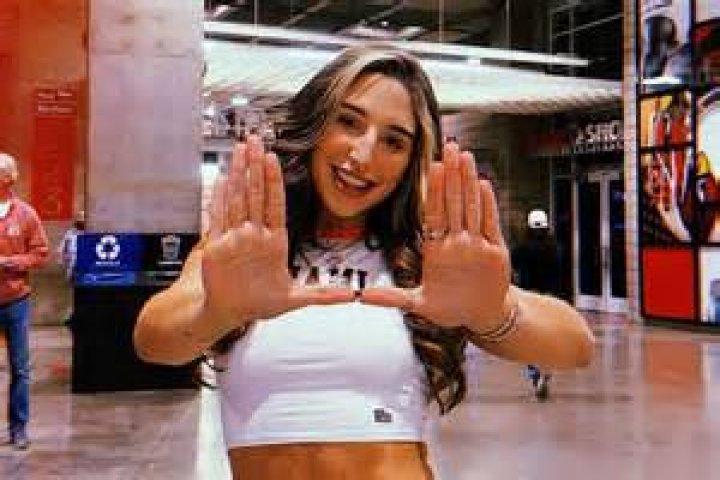 Abella Danger as seen in a selfie that was taken in July 2020