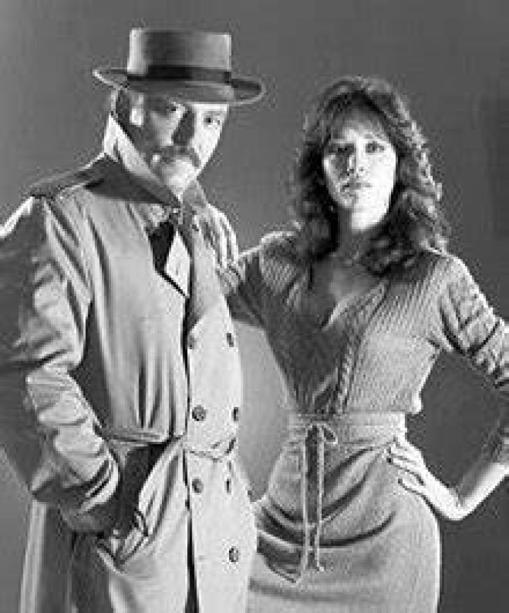 Actor Stacy Keach and Tanya Roberts as seen in a picture that was taken in Murder Me, Murder You in 1983