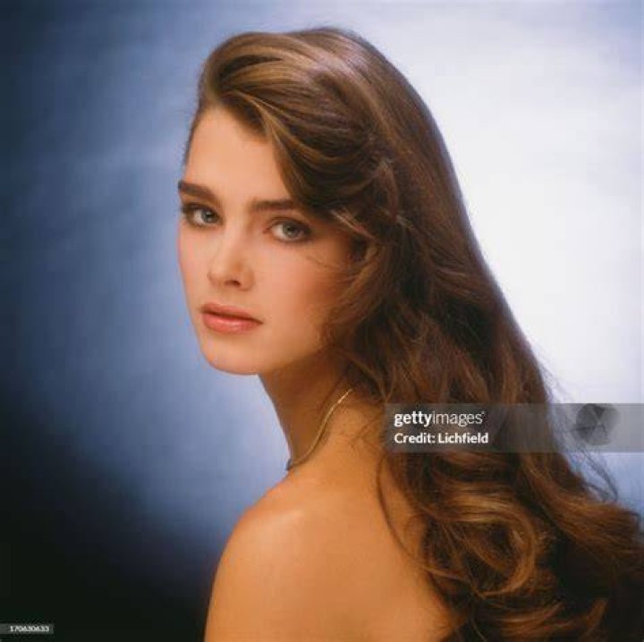 Actress Brooke Shields during an interview in 2008