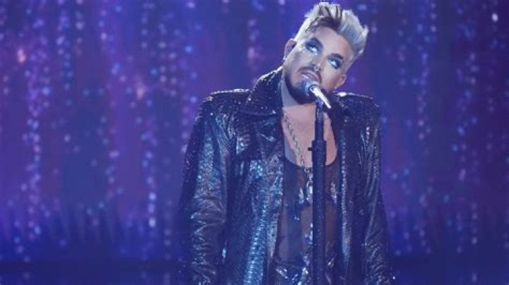 Adam Lambert singing