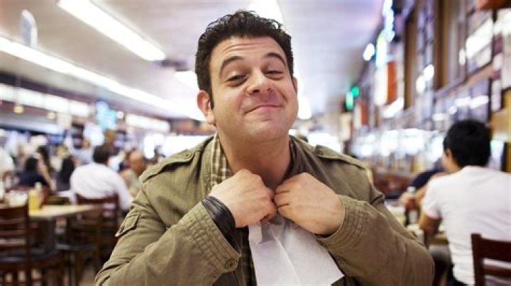 Adam Richman in an Instagram selfie as seen in February 2020
