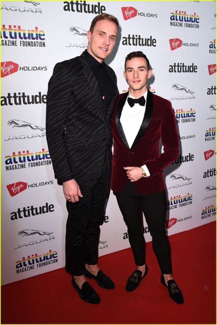 Adam Rippon and Jussi Pekka Kajaala showing shirtless bodies in 2018