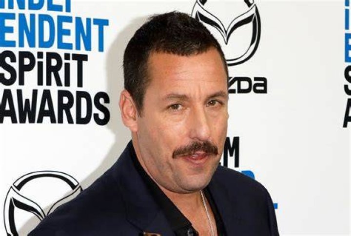 Adam Sandler in mustache