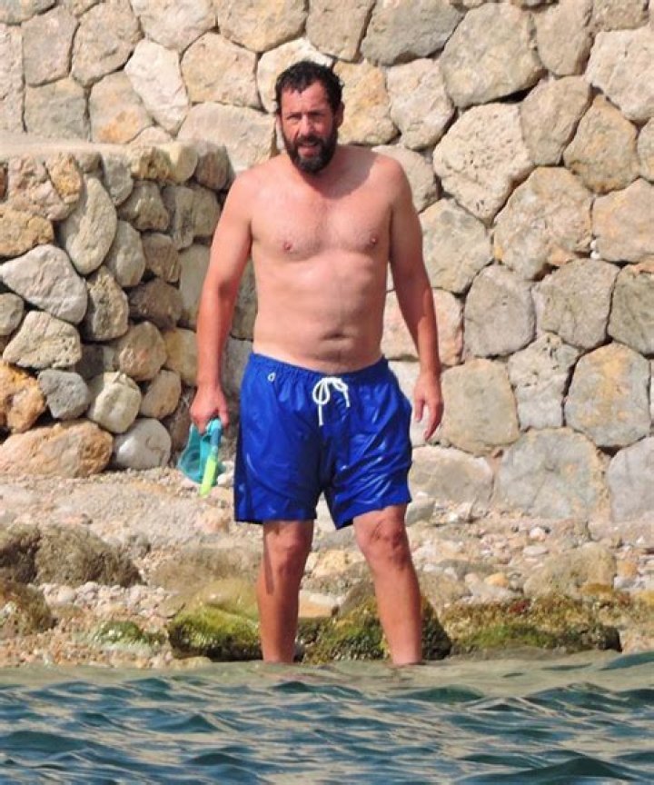Adam Sandler shirtless body