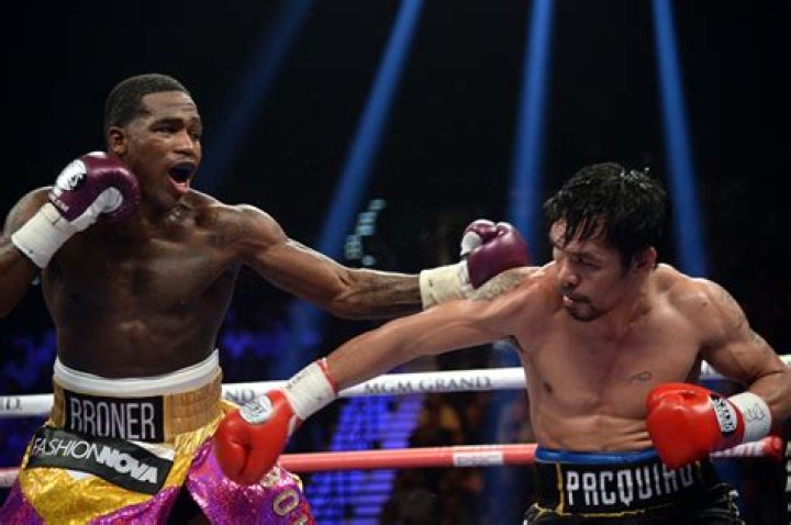 Adrien Broner as seen in April 2019