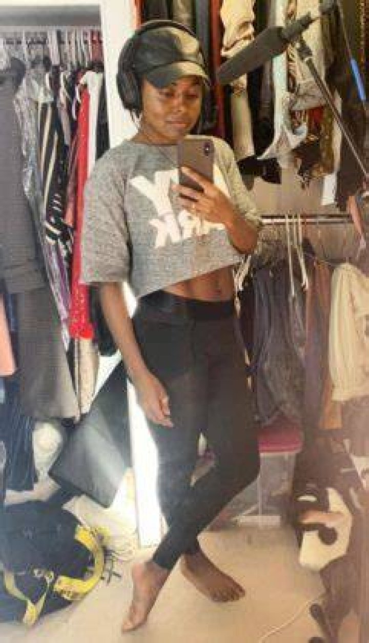 Adrienne Warren as seen while taking a mirror selfie in New York City, New York in March 2020