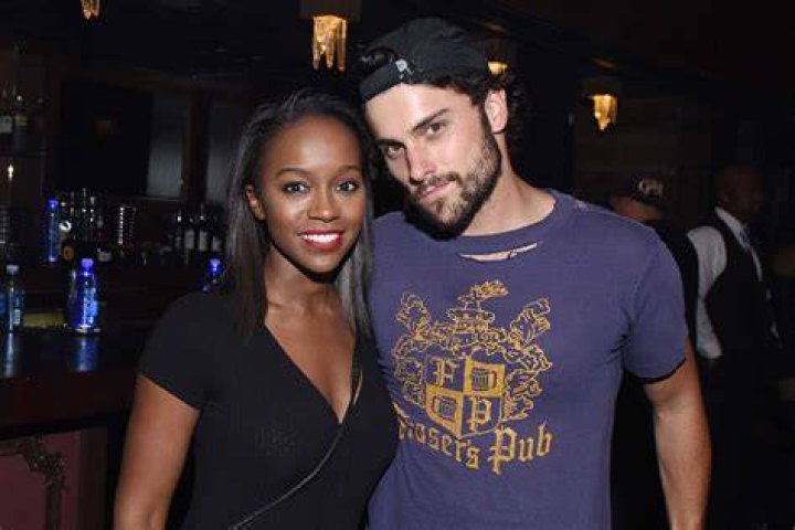 Aja Naomi King and Jack Falahee at the 2015 AFI Awards Luncheon