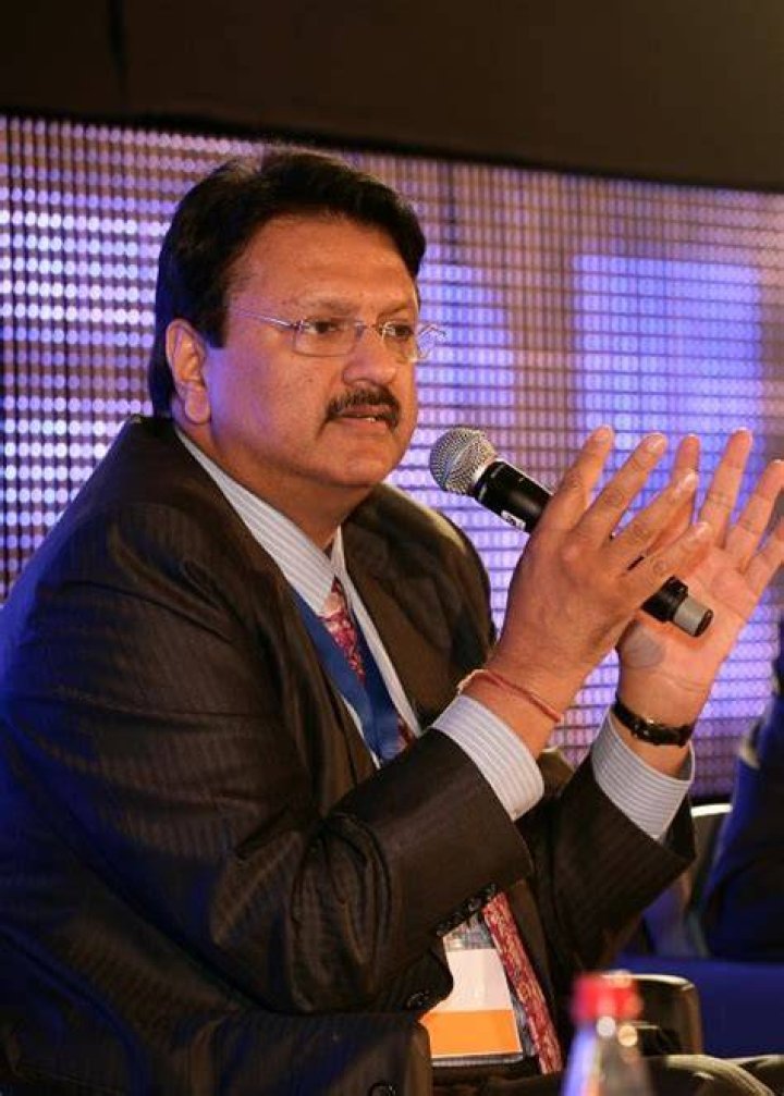 Ajay Piramal at the Horasis Global India Business Meeting in Liverpool, 2014