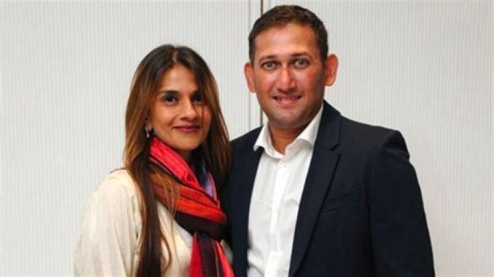 Ajit Agarkar and Fatima Ghadially, as seen in February 2021