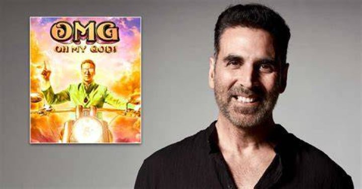 Akshay Kumar during Oh My God digital promo launch