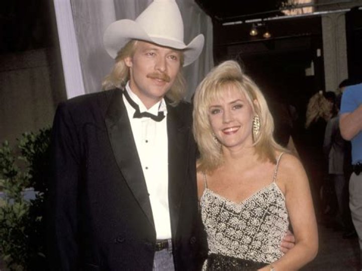 Alan Jackson with his wife Denise as seen in December 2018