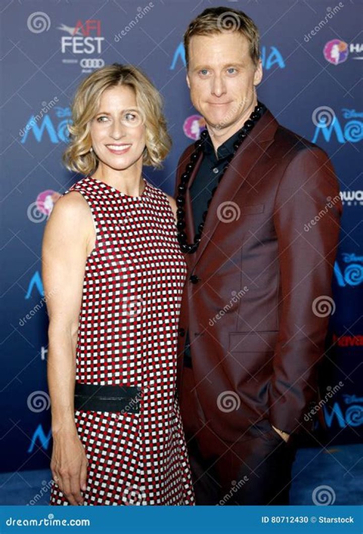Alan Tudyk and Charissa Barton at the 18th Annual Post-Golden Globes Party in January 2017