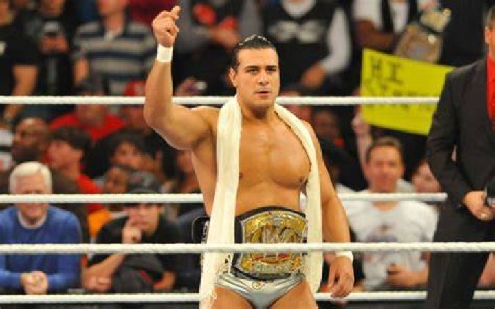 Alberto Del Rio on Monday Night RAW episode in 2012