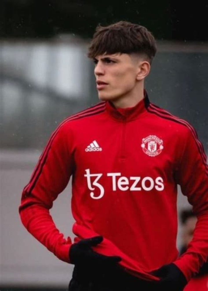Alejandro Garnacho as seen in an Instagram Post in March 2023