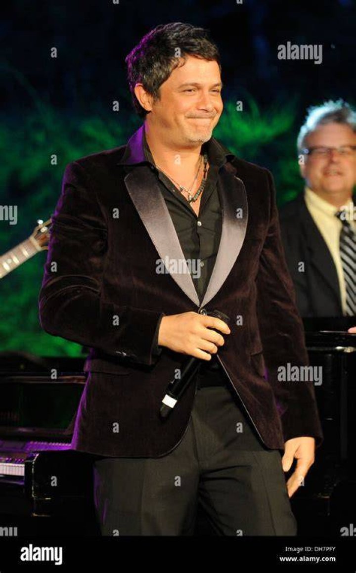 Alejandro Sanz at the Tony Bennet Birthday Gala in September 2011