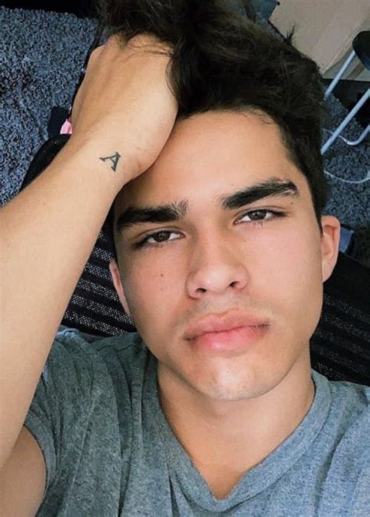 Alex Aiono in a selfie in May 2018