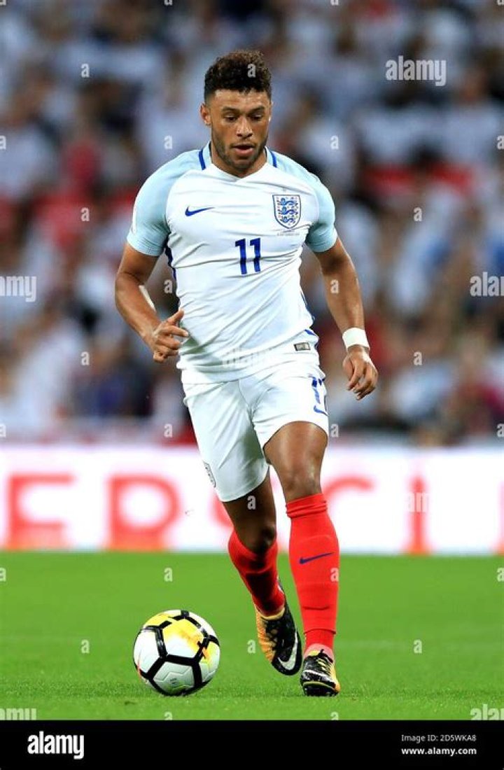 Alex Chamberlain at the England National Team press conference