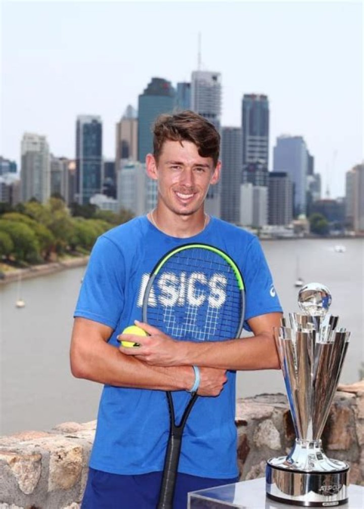 Alex de Minaur as seen in an Instagram Post in January 2020