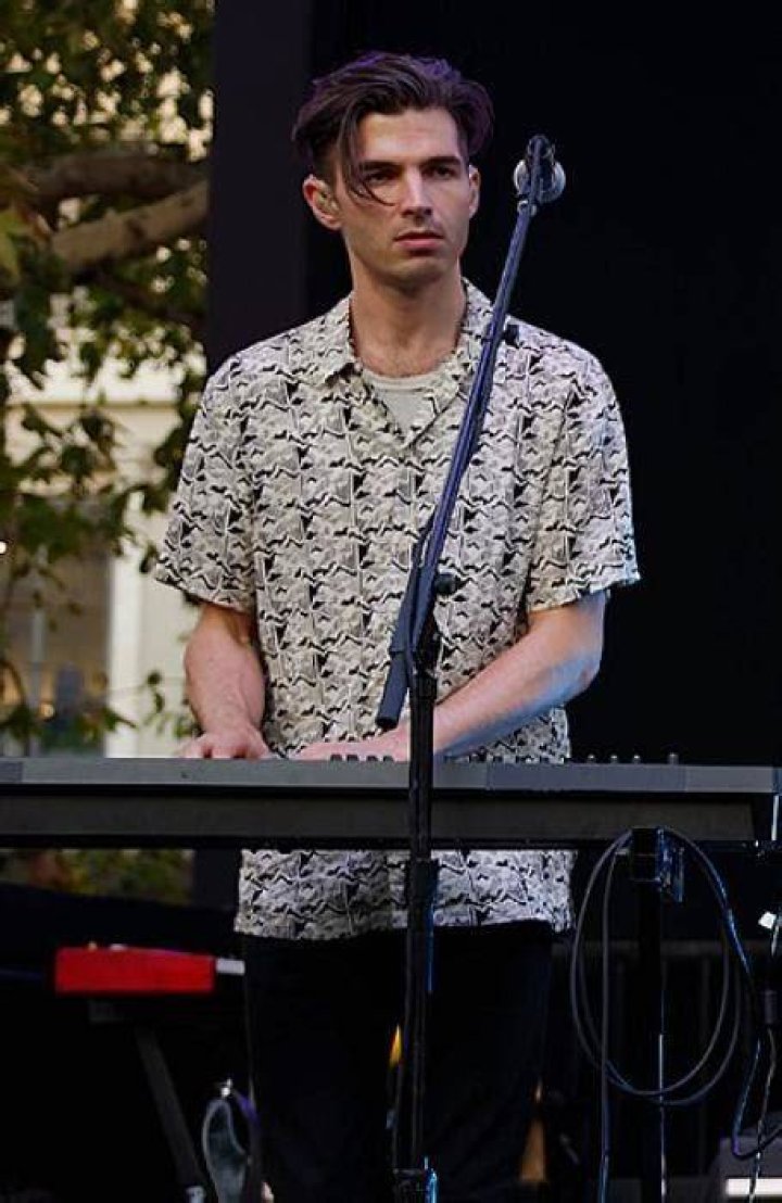 Alex Greenwald as seen performing with Phases in 2016