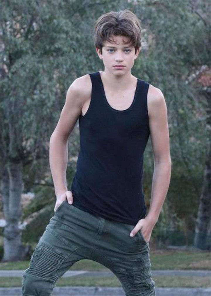 Alex Ruygrok in a modeling shoot in August 2019