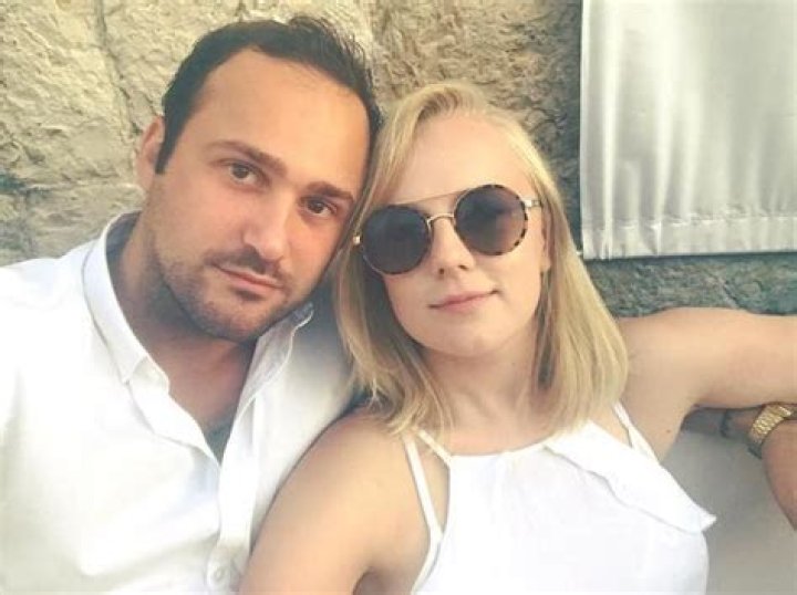Alexa Davies and Jim together in a selfie in October 2017