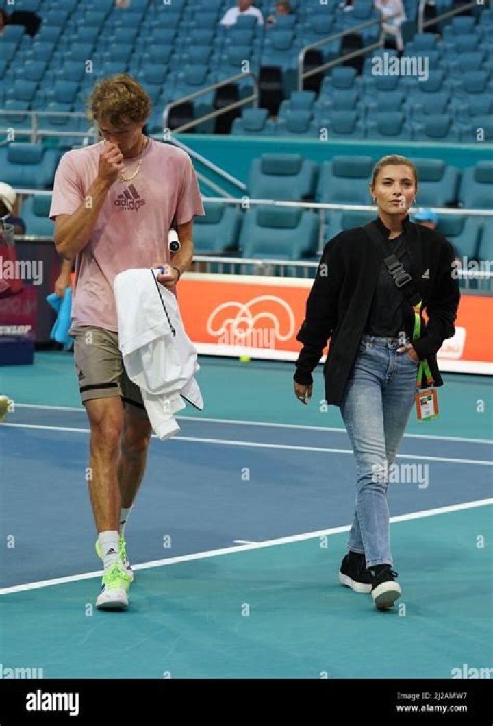 Alexander Zverev as seen in an Instagram Post in April 2019