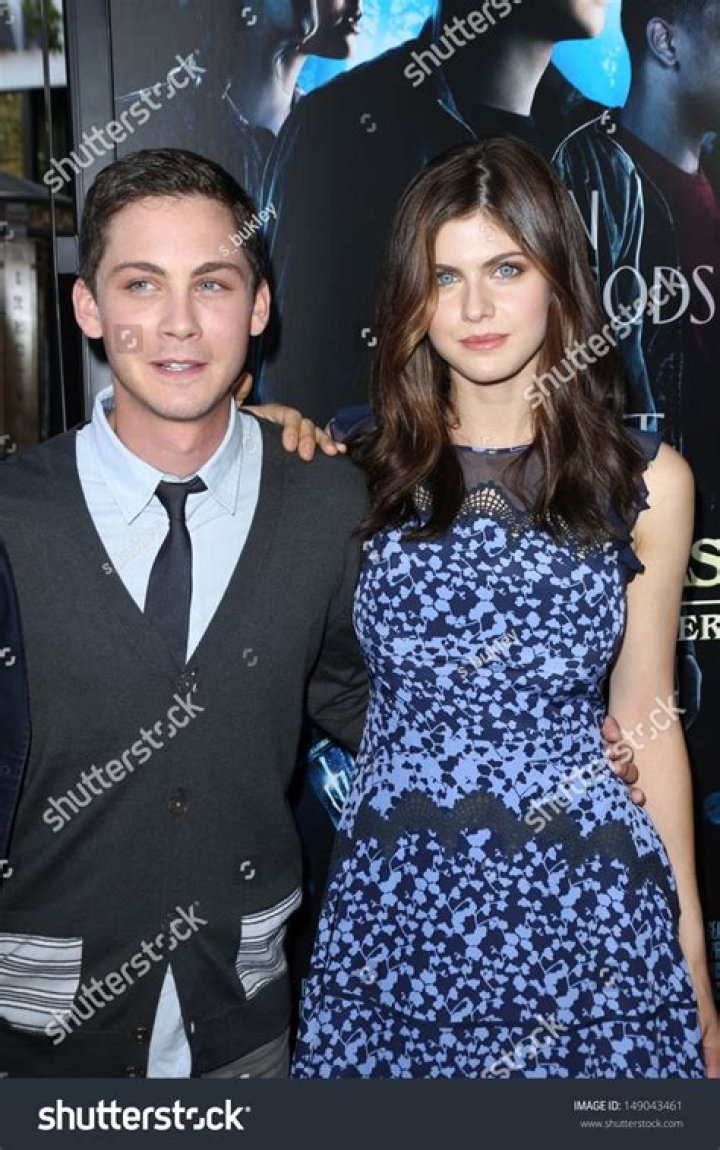 Alexandra Daddario and Logan Lerman