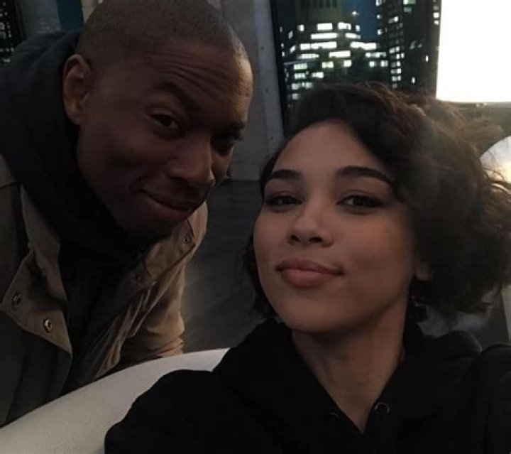 Alexandra Shipp with Robbie Jones in February 2018