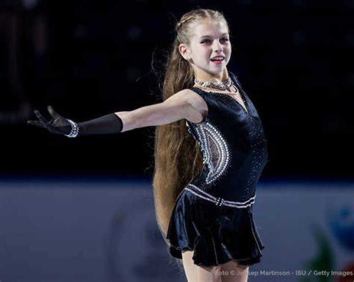 Alexandra Trusova as seen in an Instagram Post in January 2019