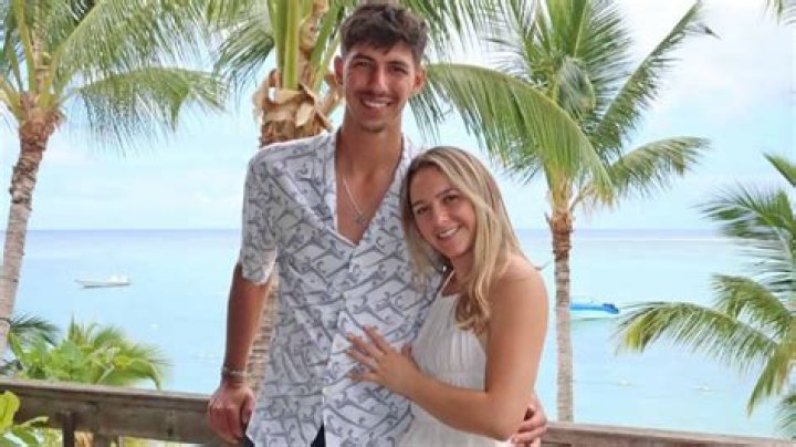 Alexei Popyrin and Amy Pederick, as seen in July 2022
