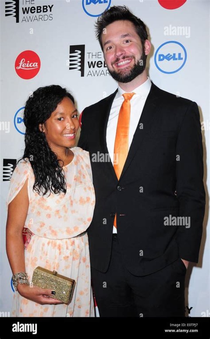 Alexis Ohanian and Sabriya Stukes at Webby Awards 2014