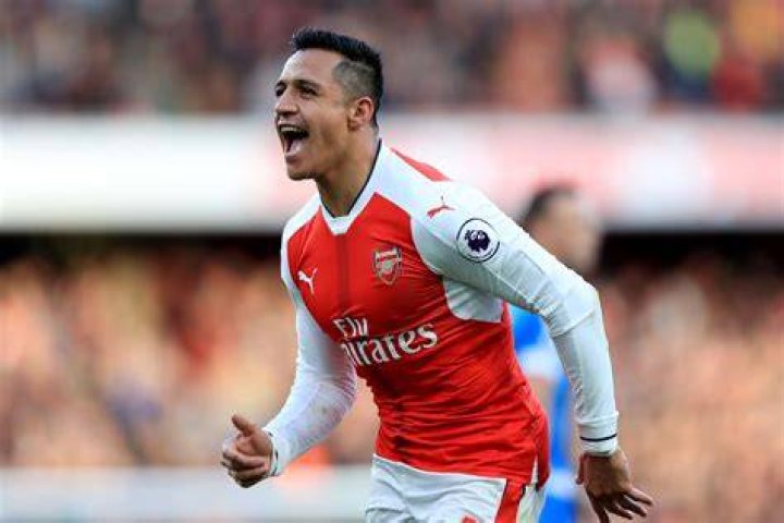 Alexis Sanchez Arsenal Monaco UEFA Champions League round of 16 February 2015
