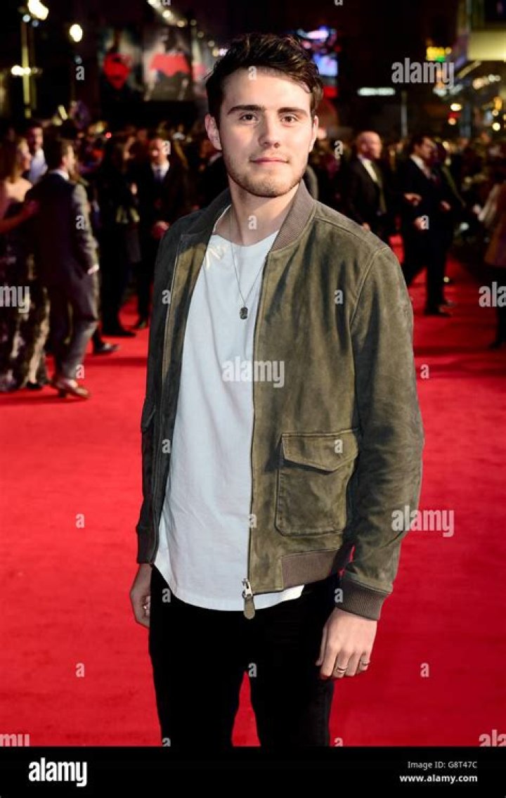 Alfie Deyes at the Batman V Superman: Dawn Of Justice European premiere in March 2016
