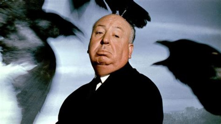 Alfred Hitchcock as seen in 1955.