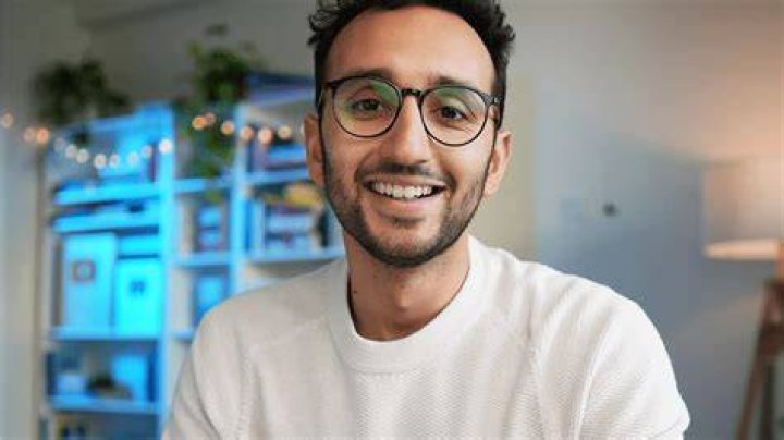 Ali Abdaal as seen in a selfie that was taken in Cambridge, Cambridgeshire in April 2021