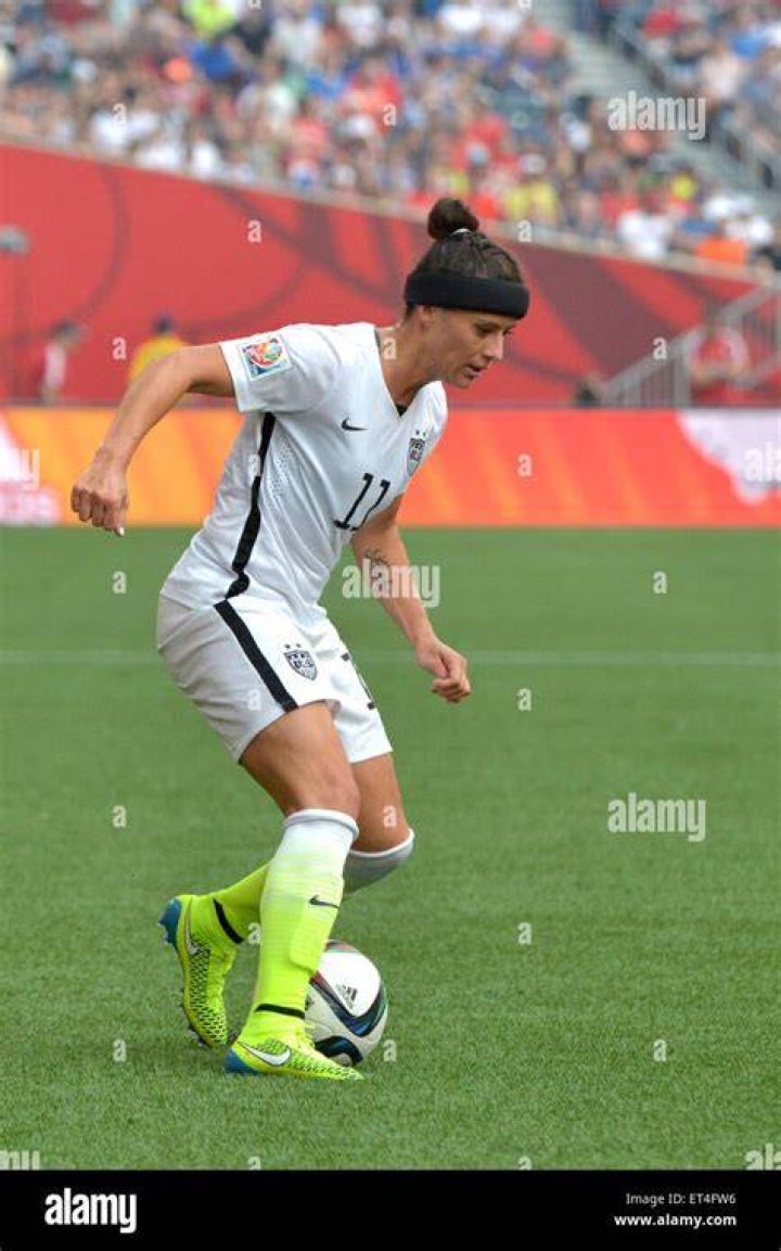 Ali Krieger during a match as seen in August 2014