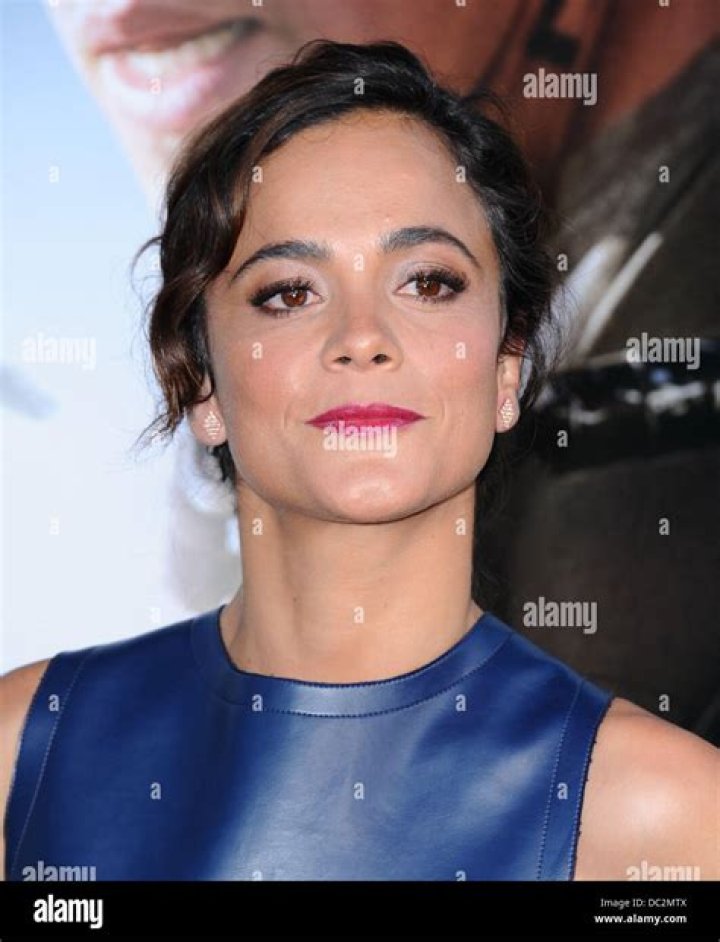 Alice Braga attending the Los Angeles premiere of Elysium at the Regency Village Theatre