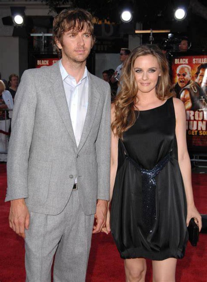 Alicia Silverstone with Christopher Jarecki