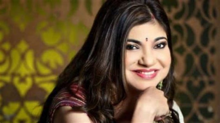 Alka Yagnik as seen in an Instagram Post in January 2020