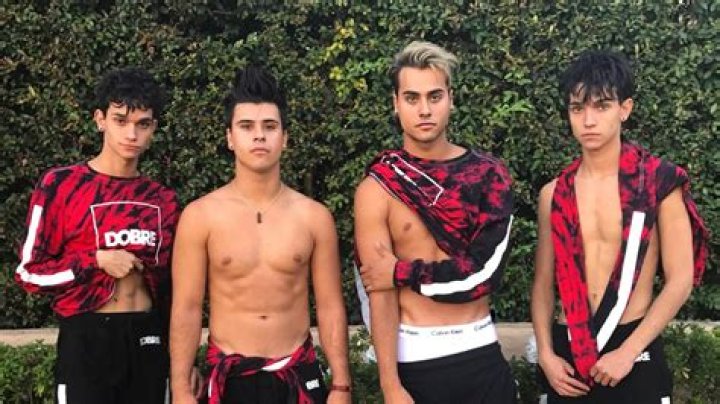 All 4 Dobre brothers in a selfie clicked by Cyrus Dobre in 2017